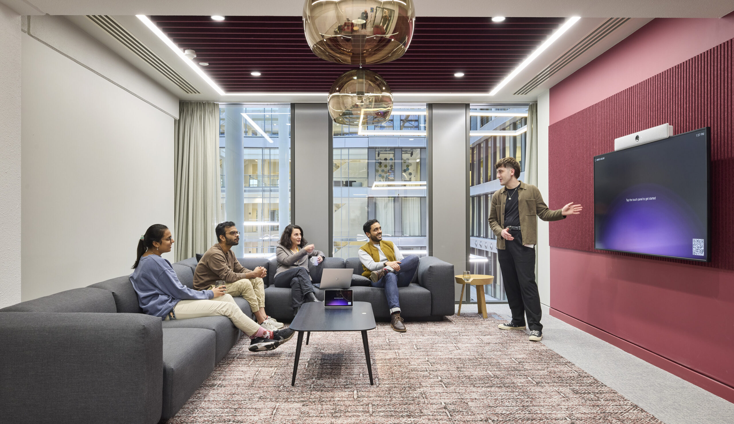 Client: HWL International Commissioned by: Lisa Stock Location: Amazon office space, The Cloud Building, Mr.Treublaan 7, 1097 DP Amsterdam Present at photoshoot: Michael Garner and Jessamy Topping