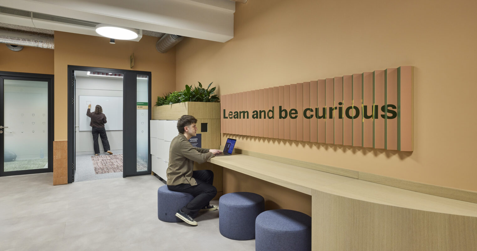 Client: HWL International Commissioned by: Lisa Stock Location: Amazon office space, The Cloud Building, Mr.Treublaan 7, 1097 DP Amsterdam Present at photoshoot: Michael Garner and Jessamy Topping