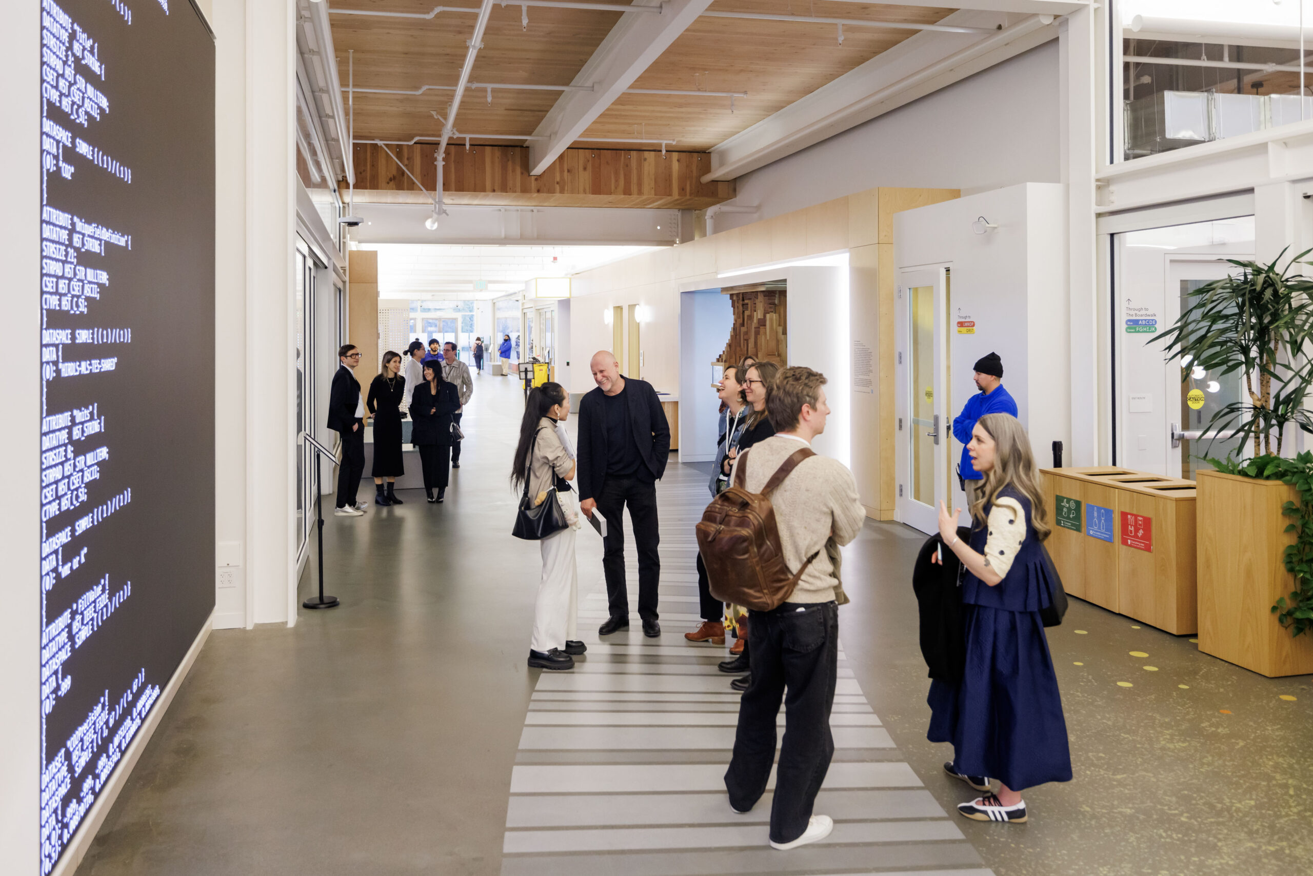 MOUNTAIN VIEW, CA - December 11 - Atmosphere at Google Gradient Canvas Opening on December 11th 2025 at Google Gradient Canopy in Mountain View, CA (Photo - Drew Altizer Photography)